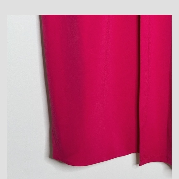 NWT Rachel Roy Dress Plus Curvy Collection Faux Wrap Draped Front Sleeveless 1X - Picture 14 of 15